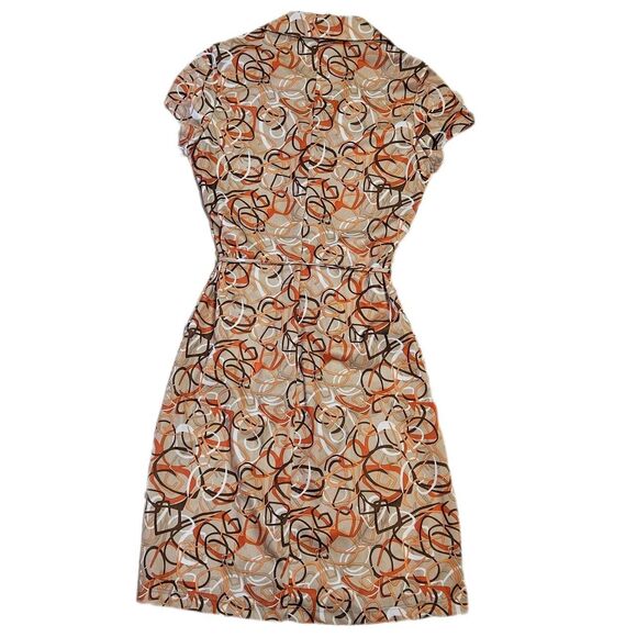 90s does 70s indie sleaze twee earth tones dress - Picture 2 of 3